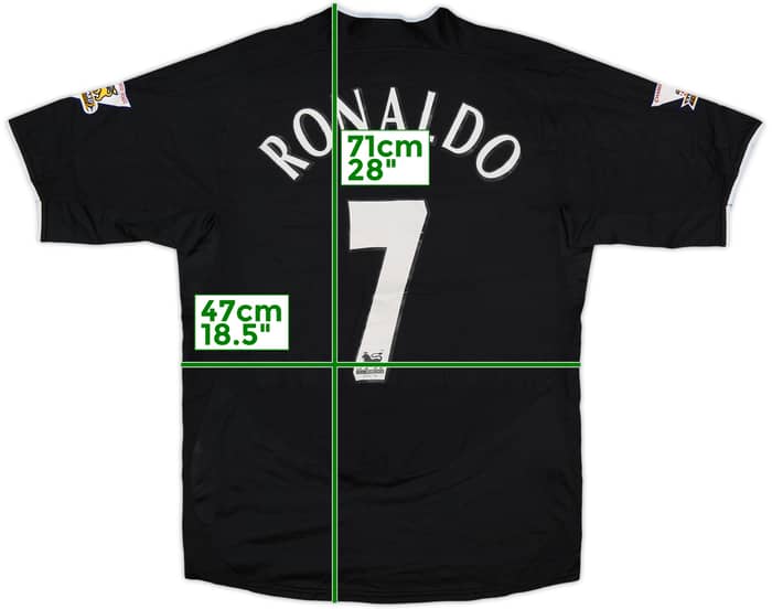 2003-05 Manchester United Away Shirt Ronaldo #7 - 4/10 - (S)