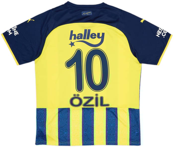 2021-22 Fenerbahce Home Shirt Ozil #10 - 8/10 - (L)