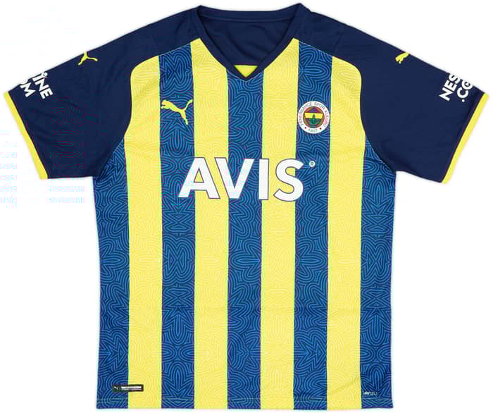 2021-22 Fenerbahce Home Shirt Ozil #10 - 8/10 - (L)