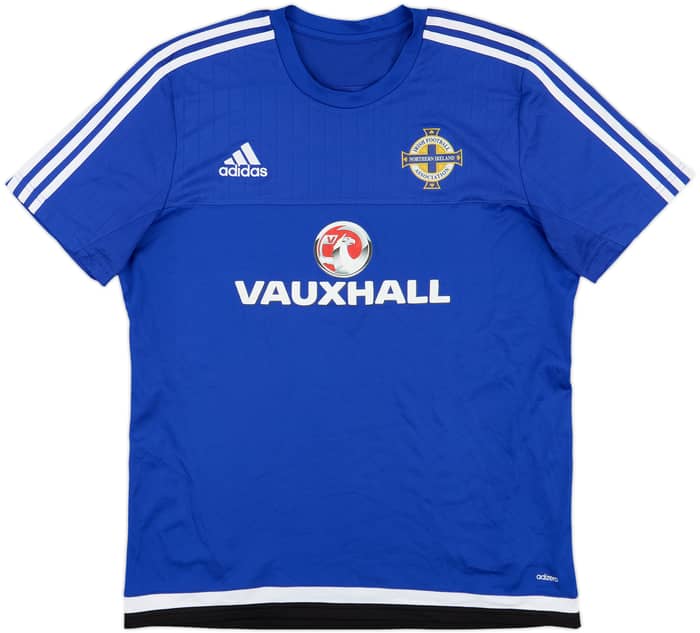 2016-17 Northern Ireland adidas Training Shirt - 9/10 - (L)