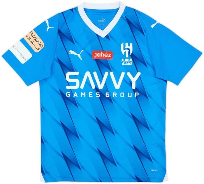 2023-24 Al-Hilal Home Shirt - 7/10 - (S)