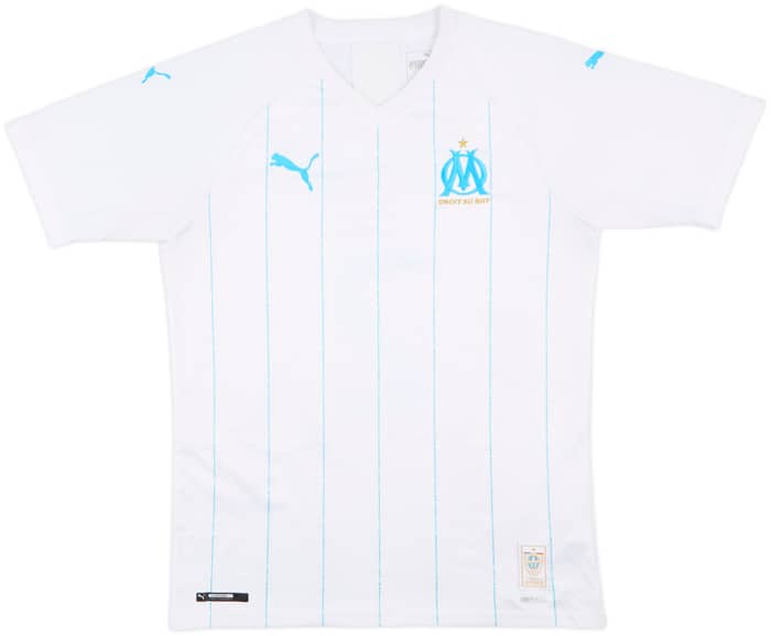 2019-20 Olympique Marseille Home Shirt Sakai #2 - 10/10 - (S)