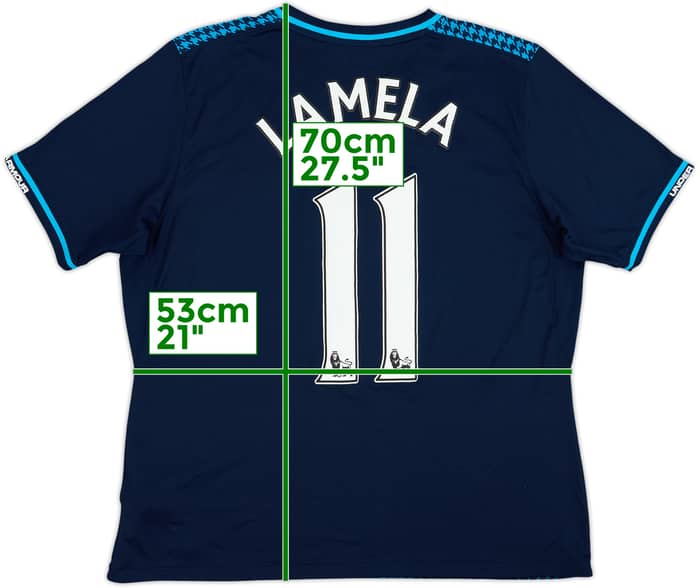2013-14 Tottenham Third Shirt Lamela #11 - 7/10 - ( Women's XXL)