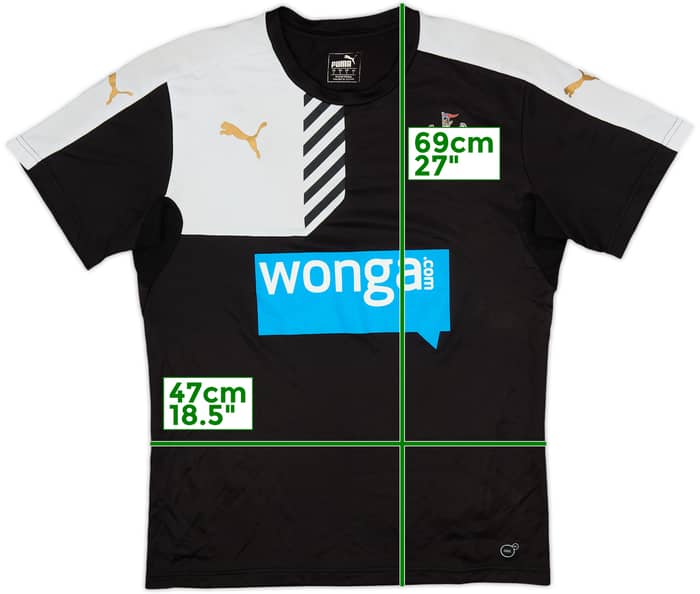 2015-16 Newcastle United Puma Training Shirt - 7/10 - (L)