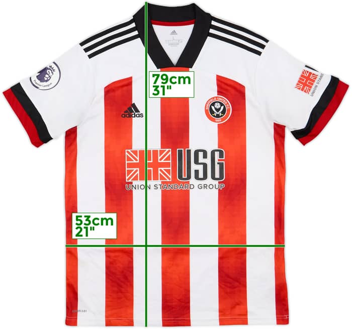 2020-21 Sheffield United Home Shirt - 7/10 - (L)