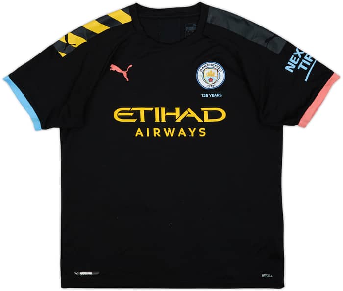 2019-20 Manchester City Away Shirt Kun Aguero #10 - 7/10 - (L)