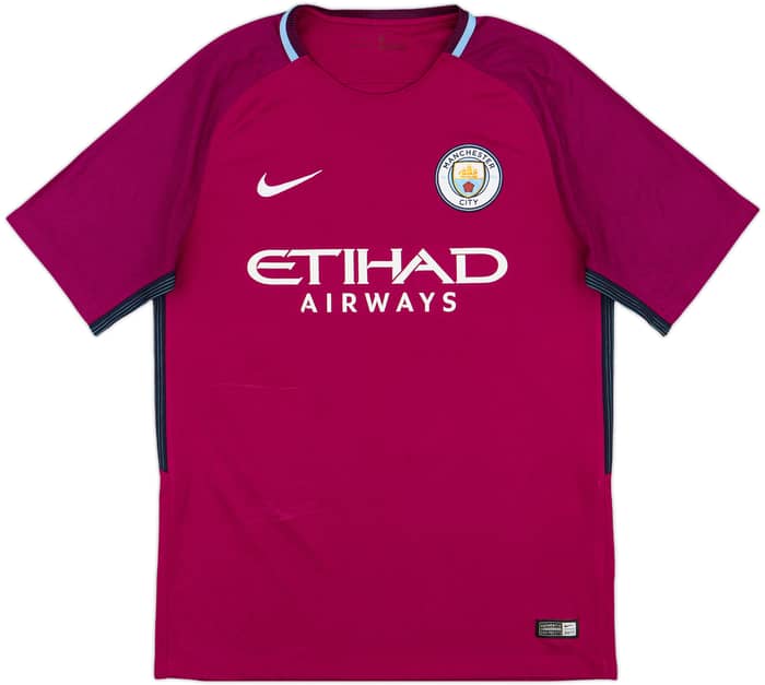 2017-18 Manchester City Away Shirt De Bruyne #17 - 8/10 - (M)