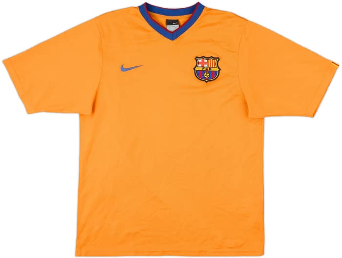 2006-08 Barcelona Basic Away Shirt Ronaldinho #10 - 8/10 - (M)