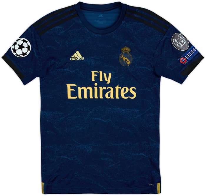 2019-20 Real Madrid Away Shirt Hazard #7 - 8/10 - (S)