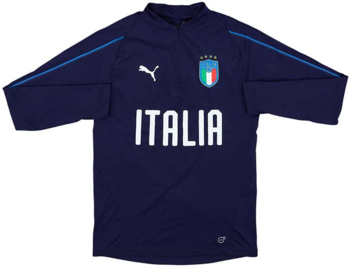 2018-20 Italy Puma 1/4 Zip Drill Top - 10/10 - (S)