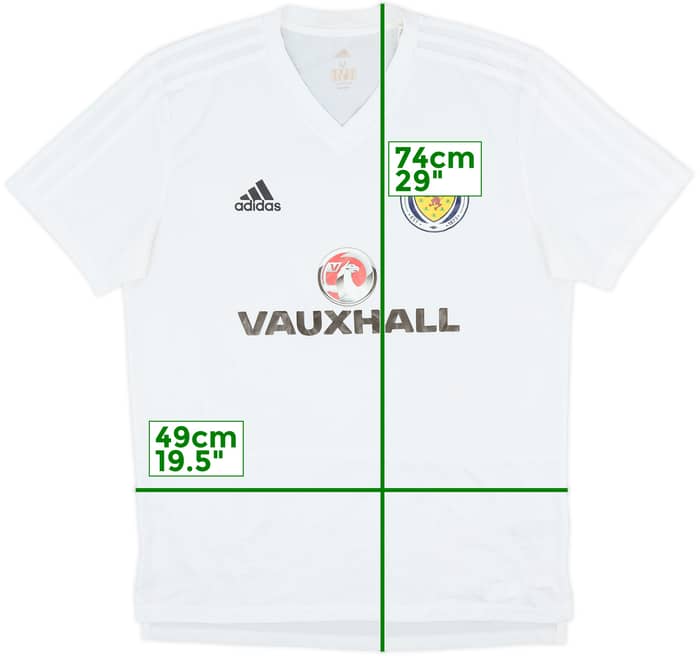 2017-18 Scotland adidas Training Shirt - 7/10 - (M)