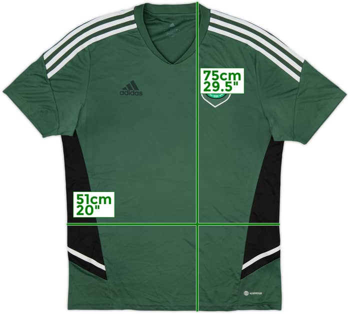 2022-23 Celtic adidas Training Shirt - 5/10 - (L)