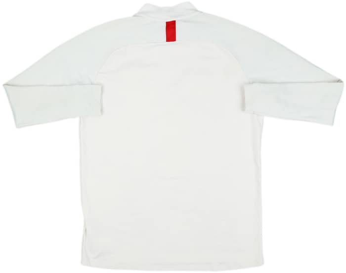 2019-20 Paris Saint-Germain Nike 1/4 Zip Drill Top - 4/10 - (L)