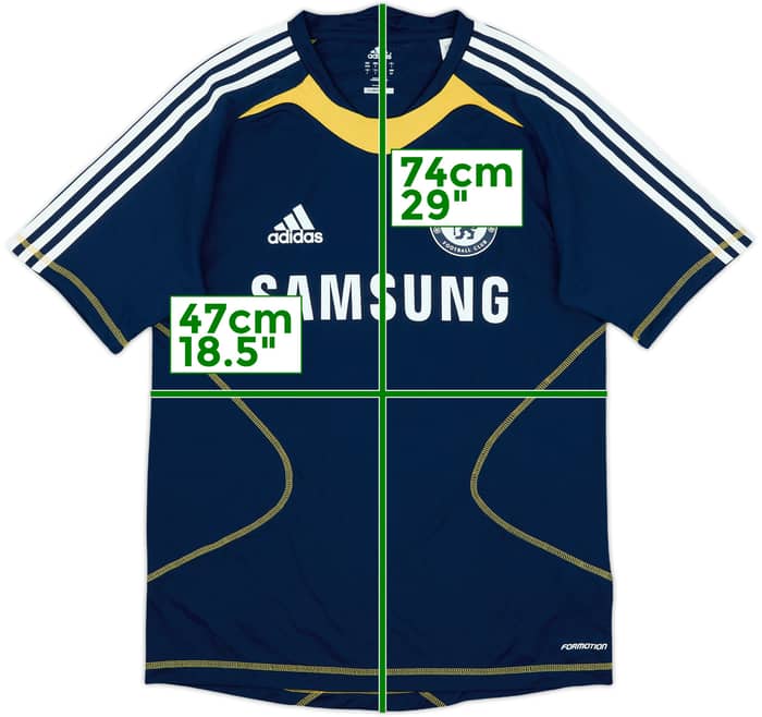 2010-11 Chelsea adidas Formotion Training Shirt - 8/10 - (S)