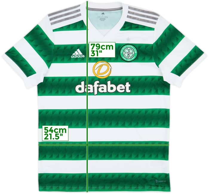2022-23 Celtic Home Shirt - 10/10 - (L)