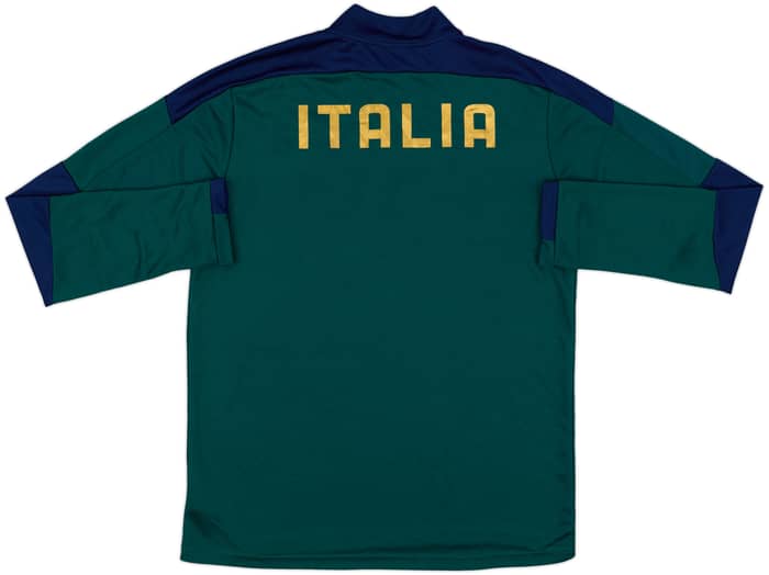2020-21 Italy Puma 1/4 Zip Drill Top - 9/10 - (L)
