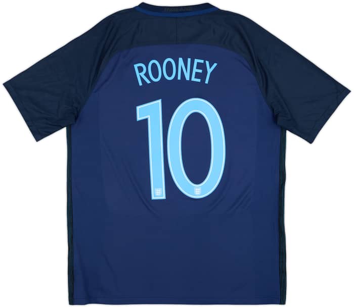 2017 England Away Shirt Rooney #10 - 9/10 - (L)