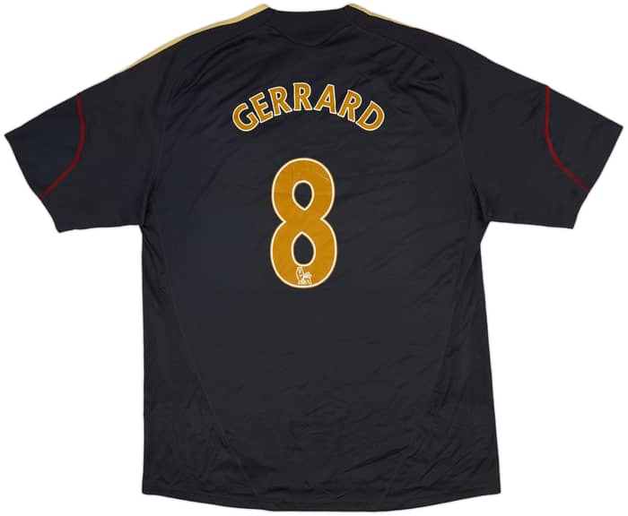 2009-10 Liverpool Away Shirt Gerrard #8 - 6/10 - (3XL)