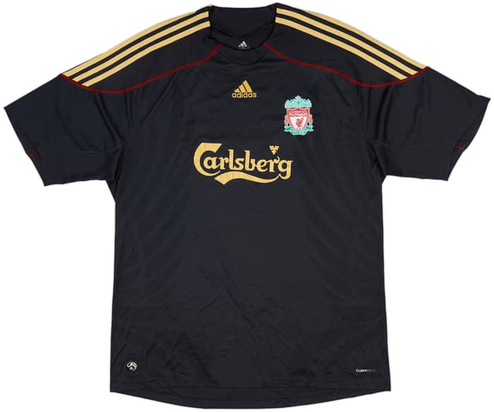 2009-10 Liverpool Away Shirt Gerrard #8 - 6/10 - (3XL)