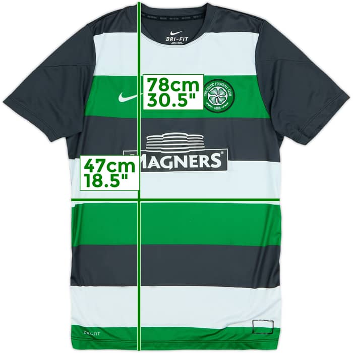 2013-14 Celtic Nike Training Shirt - 9/10 - (M)