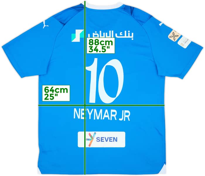 2023-24 Al-Hilal Home Shirt Neymar Jr #10 - 6/10 - (4XL)