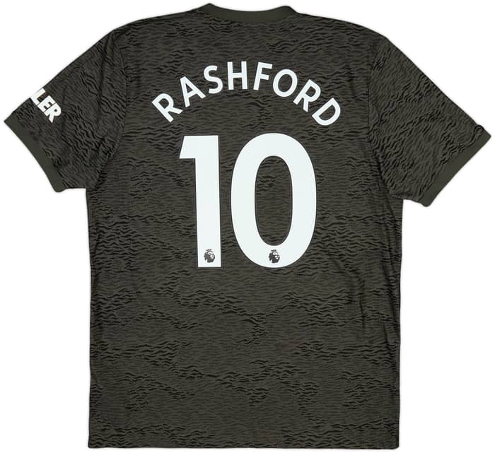 2020-21 Manchester United Away Shirt Rashford #10 - 8/10 - (L)
