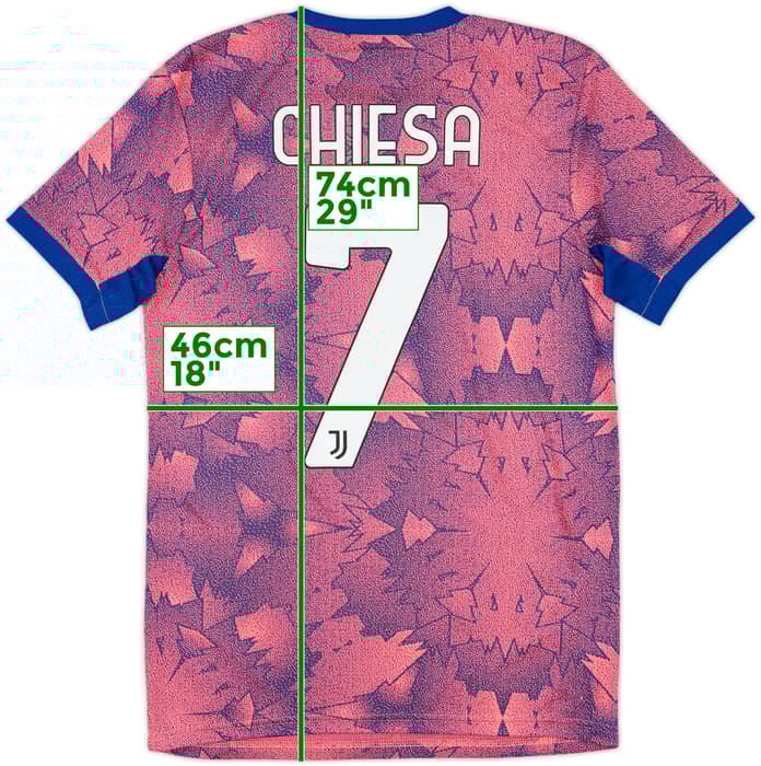 2022-23 Juventus Third Shirt Chiesa #7 - 10/10 - (S)