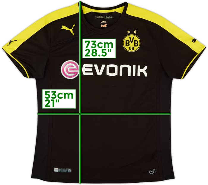 2013-14 Borussia Dortmund Away Shirt - 8/10 - (M)