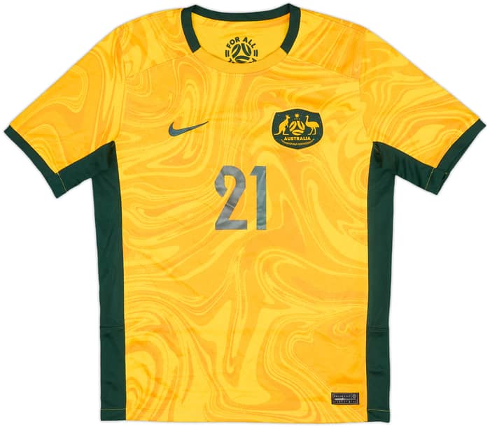 2023-24 Australia Women Home Shirt Carpenter #21 - 8/10 - (Women's XL)