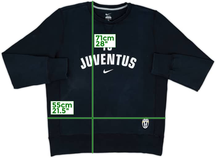 2017-18 Juventus Nike Sweat Top - 8/10 - (L)
