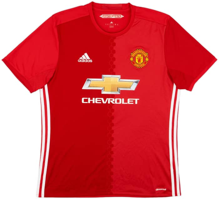 2016-17 Manchester United Home Shirt Ibrahimovic #9 - 6/10 - (L)