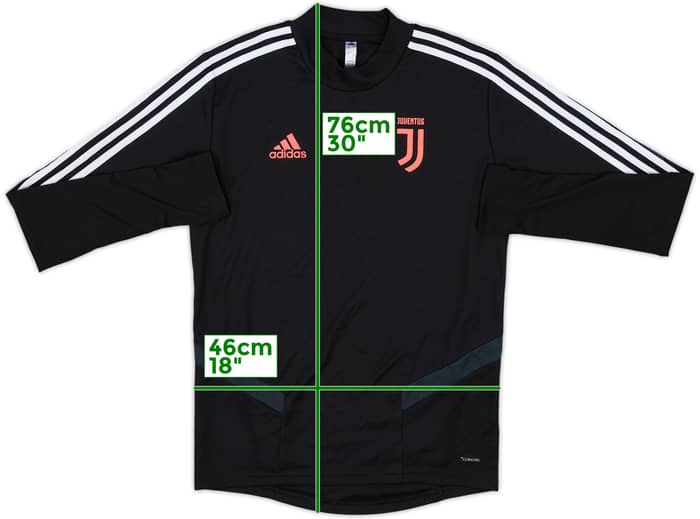 2019-20 Juventus adidas Drill Top - 9/10 - (S)