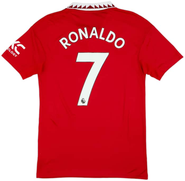 2022-23 Manchester United Home Shirt Ronaldo #7 - 4/10 - (S)