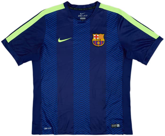 2014-15 Barcelona Nike Training Shirt - 8/10 - (L)