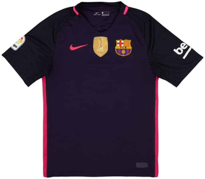 2016-17 Barcelona Away Shirt Arda #7 - 6/10 - (S)