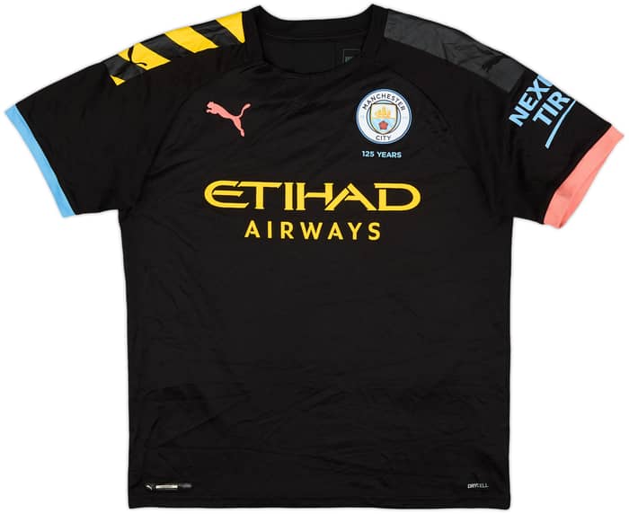 2019-20 Manchester City Away Shirt De Bruyne #17 - 8/10 - (XL.Boys)