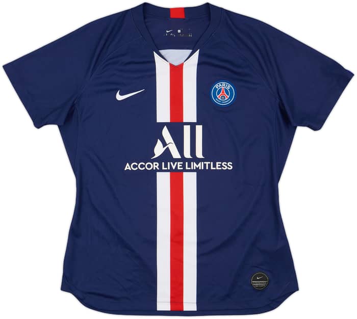 2019-20 Paris Saint-Germain Home Shirt Mbappe #7 - 7/10 - (Women's L)