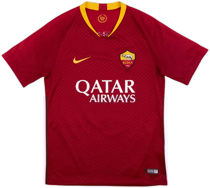 2018-19 Roma Home Shirt Dzeko #9 - 9/10 - (S)