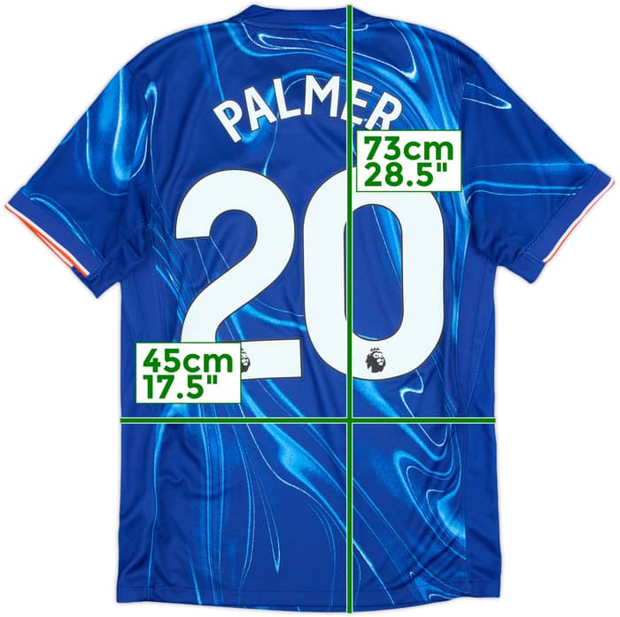 2024-25 Chelsea Home Shirt Palmer #20 - 8/10 - (S)
