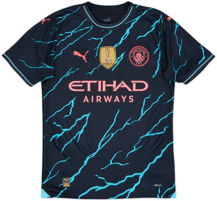 2023-24 Manchester City Third Shirt Haaland #9 - 10/10 - (S)