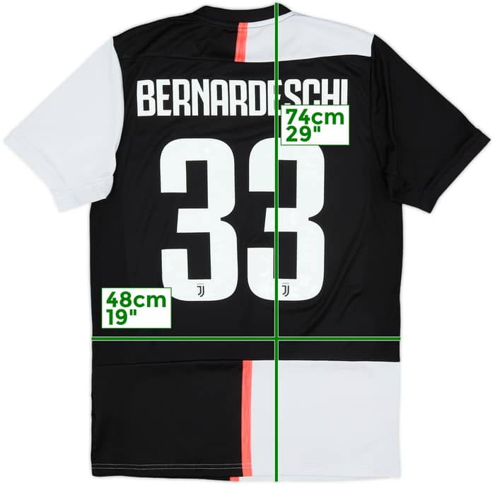 2019-20 Juventus Home Shirt Bernardeschi #33 - 6/10 - (M)