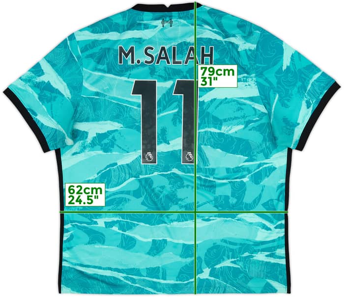 2020-21 Liverpool Away Shirt M.Salah #11 - 8/10 - (XXL)