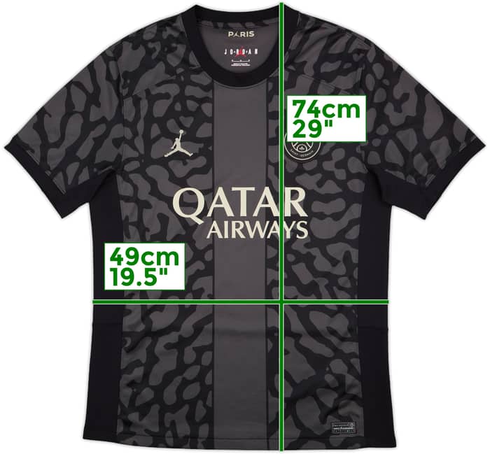 2023-24 Paris Saint-Germain Third Shirt - 9/10 - (M)