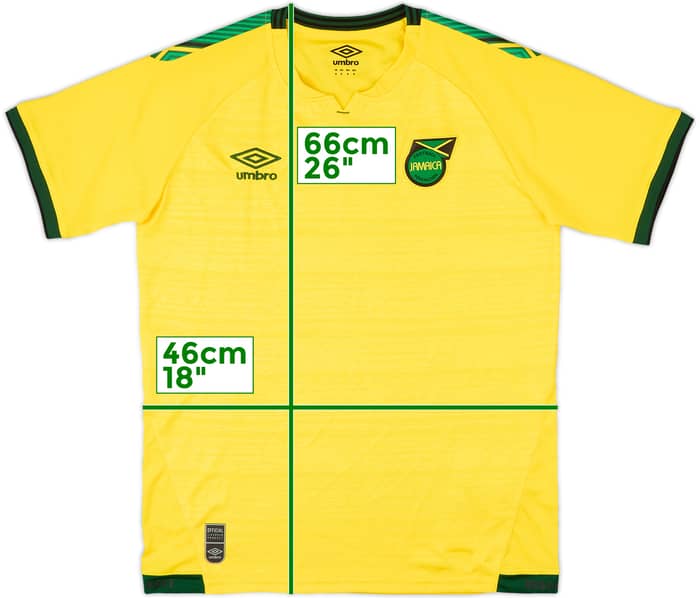 2020-21 Jamaica Home Shirt - 9/10 - (M)