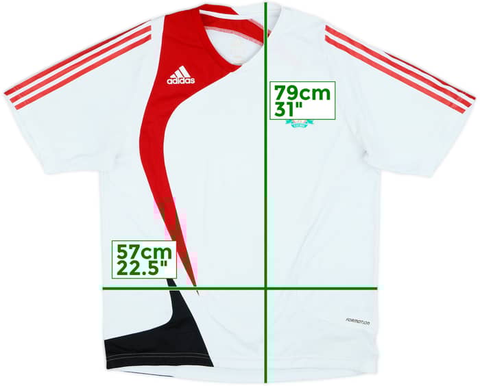 2007-08 Liverpool adidas Training Shirt - 5/10 - (L/XL)