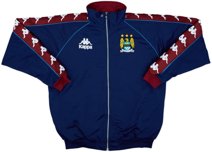 1997-99 Manchester City Kappa Track Jacket - 9/10 - (XL)