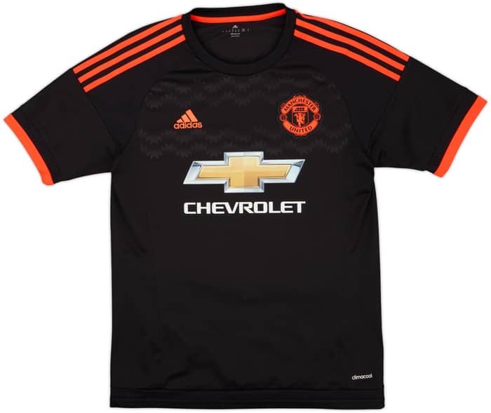 2015-16 Manchester United Third Shirt Carrick #16 - 8/10 - (M)