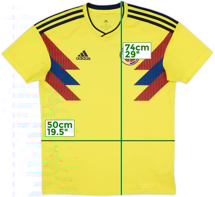 2018-19 Colombia Home Shirt - 7/10 - (M)