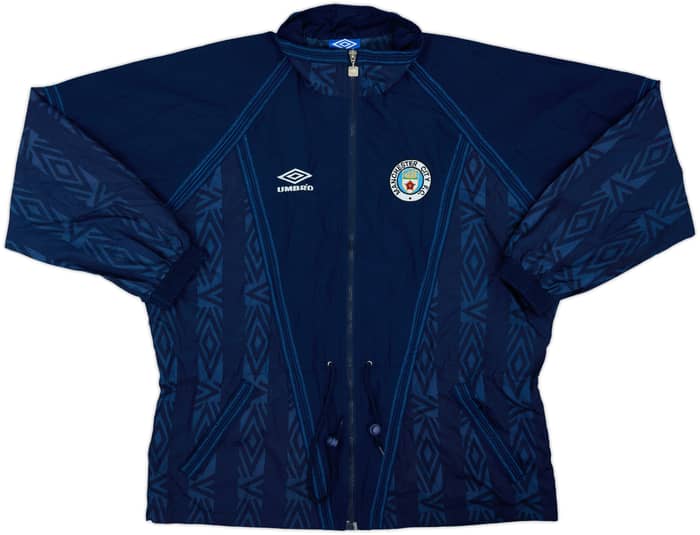 1993-95 Manchester City Umbro Track Jacket - 9/10 - (XL)