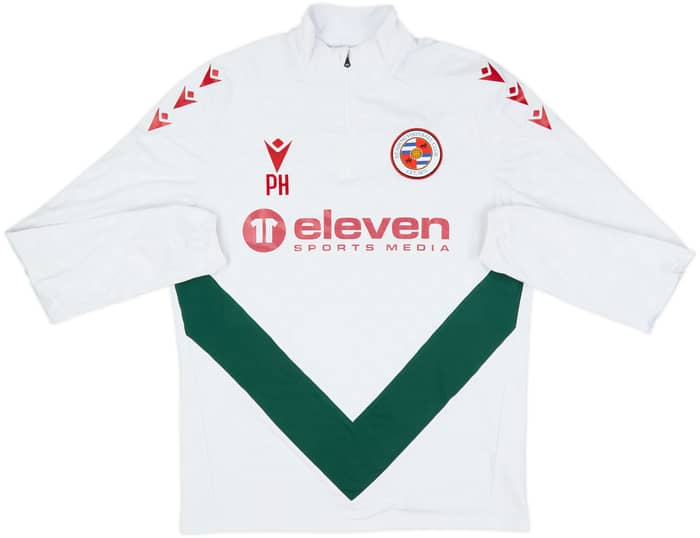 2021-22 Reading Staff Issue Macron 1/4 Zip Drill Top PH - 7/10 - (M)